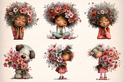 Mother's Day Clipart Bundle, an Illustration by Digital Artistic99 (Thumbnail 3 of 11)