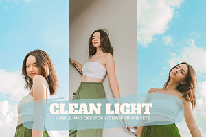 Clean Light Lightroom Presets