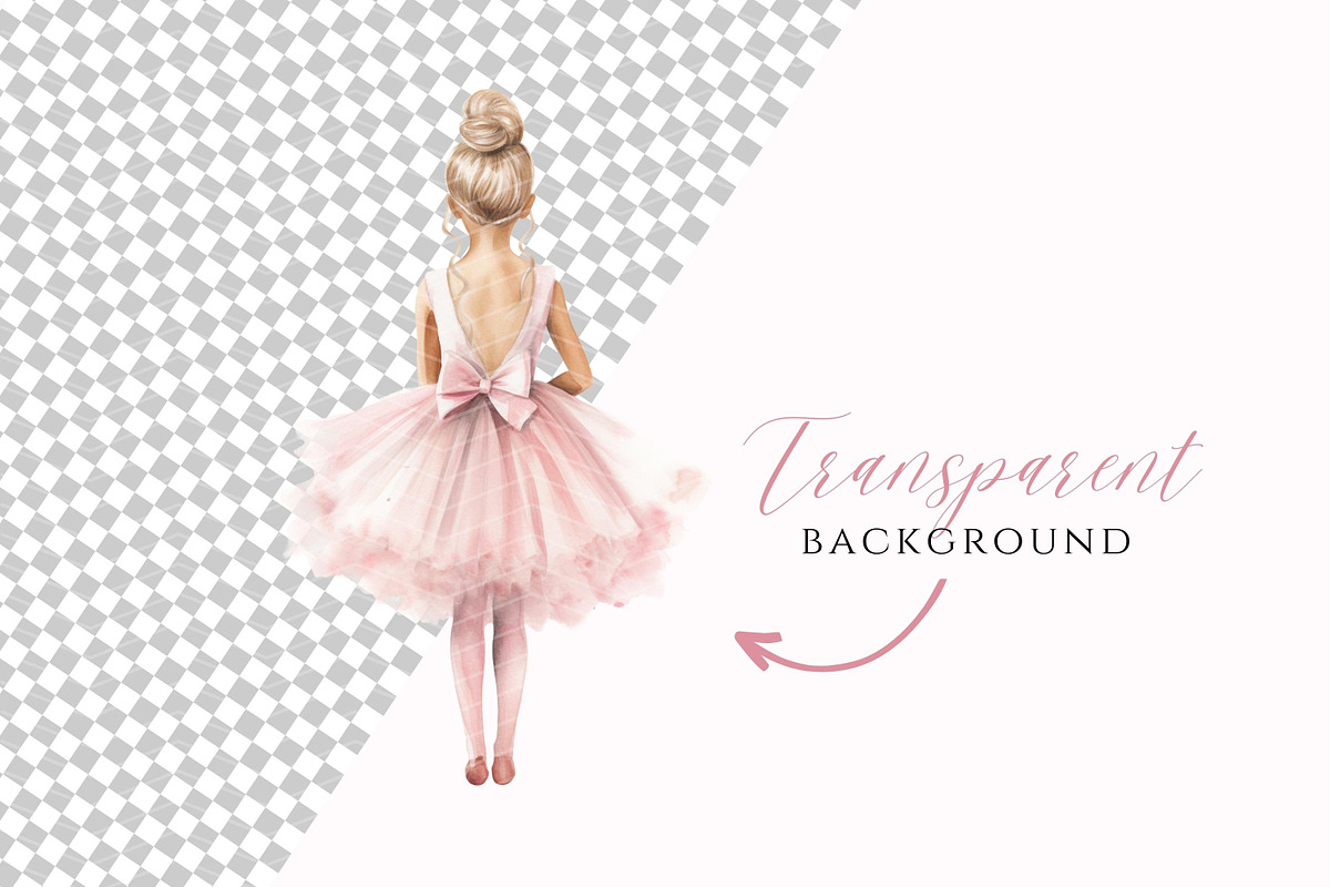 Ballerina Clipart Bundle, Swan Lake, a Person Illustration by ClipArtCharm (Photo 4 of 4)