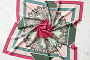Royal Garden Mandala Scarf, an Object Graphic by ilustrinna (Thumbnail 6 of 7)