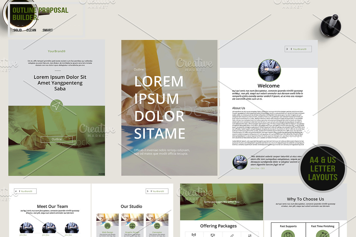 BUSINESS KIT BUNDLE, a Stationery Template by Bizz_District_Studio (Photo 18 of 25)