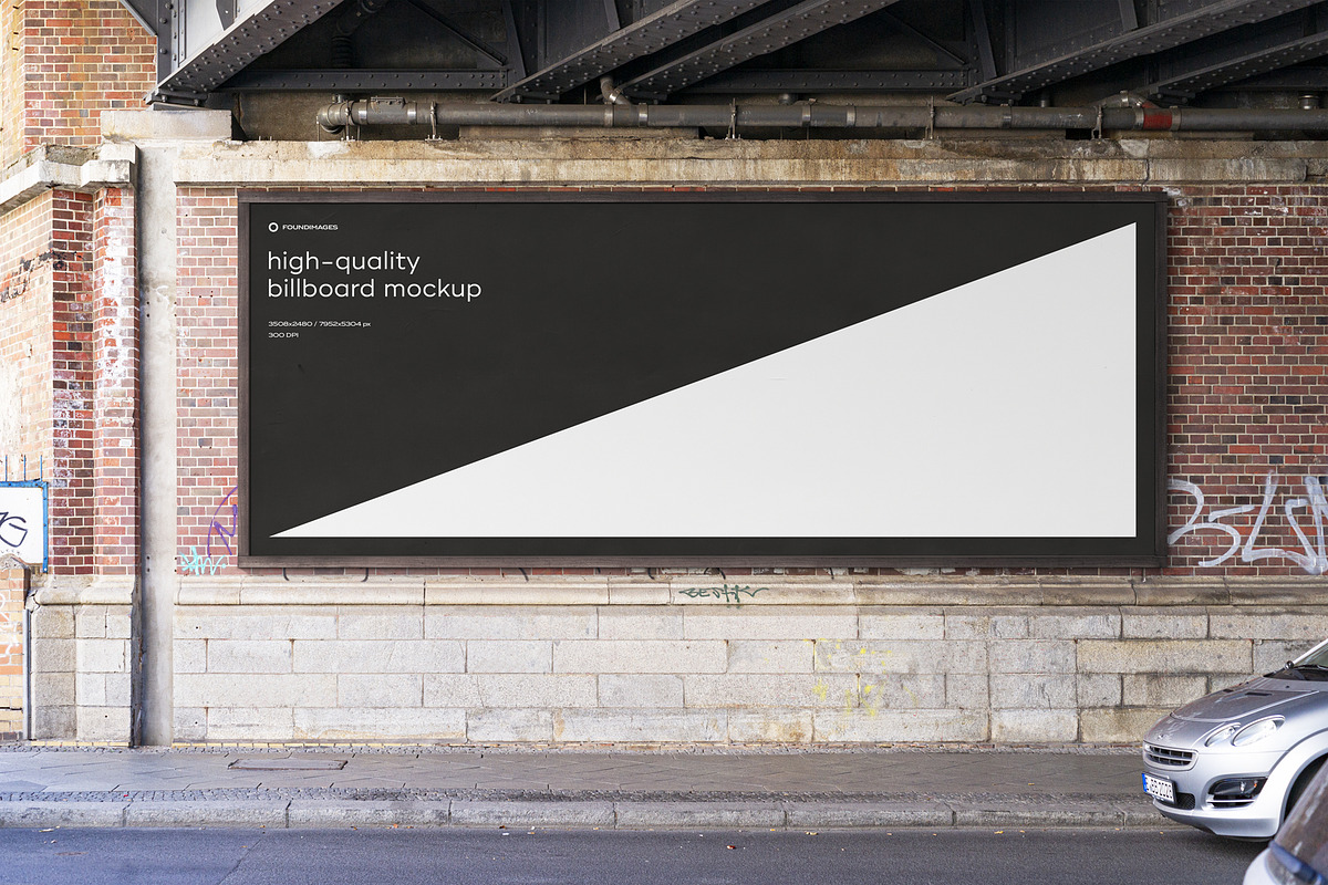 Billboard Mockup Template Bundle, a Print Template by FoundImages (Photo 6 of 36)