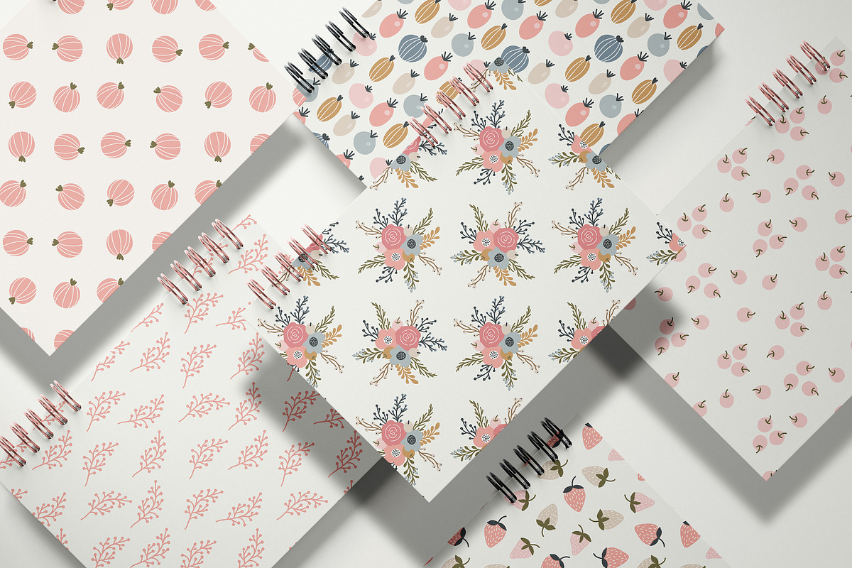 Nordic Berries Vector Collection, a Pattern Graphic by Little Nordic Atelier (Photo 11 of 11)