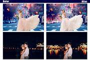 35 city lights bokeh overlay, a Layer Style Add-On by OverlayBox (Thumbnail 2 of 5)