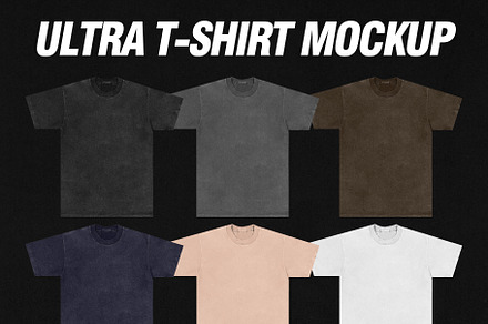 Ultra T-Shirt Mockup By 28Bloc, a Shirt Mockup by 28Bloc Shop Assets