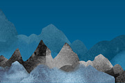 Watercolor Mountains Web Background, a Templates & Theme by audeemirza (Thumbnail 3 of 5)