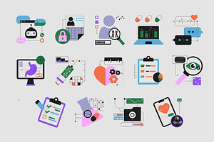 Medical Services Illustrations, a Healthcare Illustration by Somewhat Brilliant