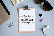 Enjoy script font, a Script Font by Marie Smth (Thumbnail 4 of 6)