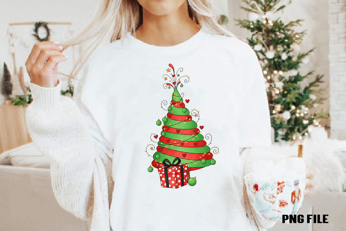 Christmas Tree PNG, an Illustration by DreamCafeArt (Photo 2 of 4)
