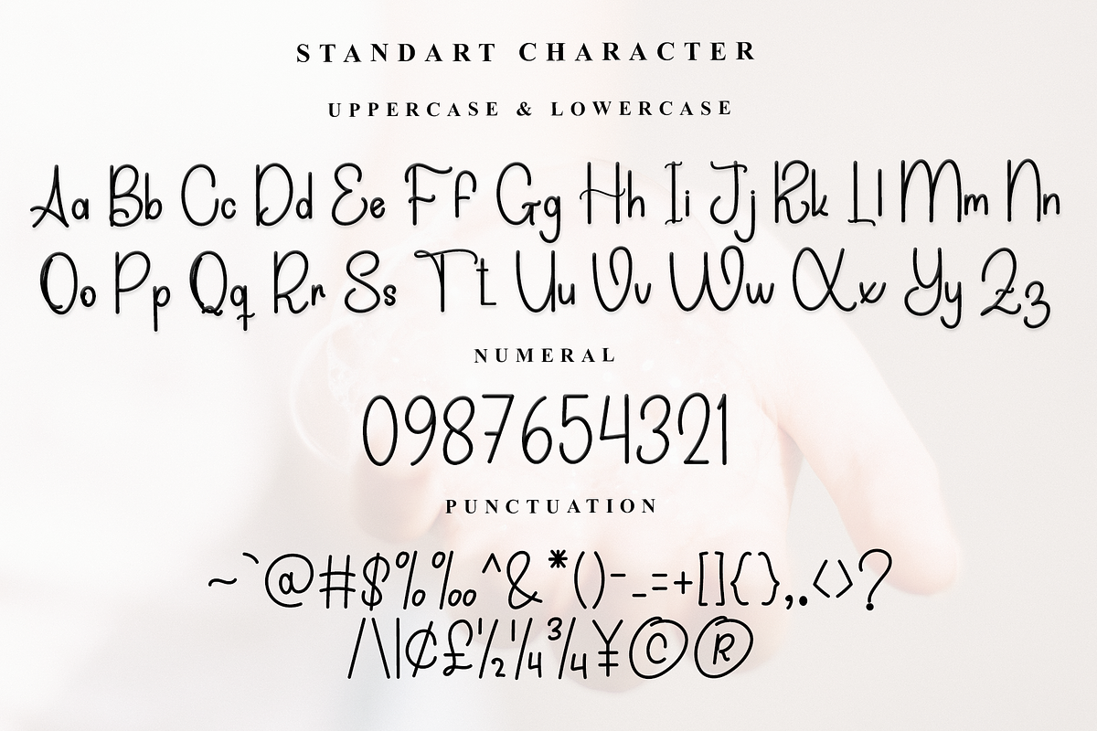 Simple Alphabet, a Handwritten Font by InermediaSTUDIO (Photo 4 of 7)