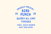 Bird Punch Handwritten, a Handwritten Font by 24Design Studios (Thumbnail 2 of 10)