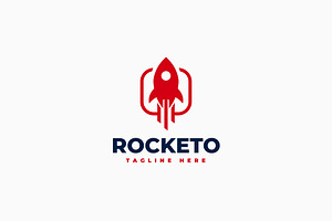 Rocket Logo Template, a Branding & Logo Template by Zeer Graphic