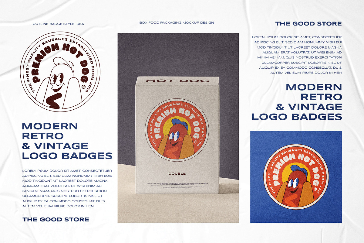 Illustration Logo Badges Bundle #2, a Branding & Logo Template by The Good Store (Photo 8 of 10)