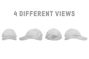 Dad Hat Mockups, a Hat Mockup by Pixel Sauce™ (Thumbnail 5 of 5)