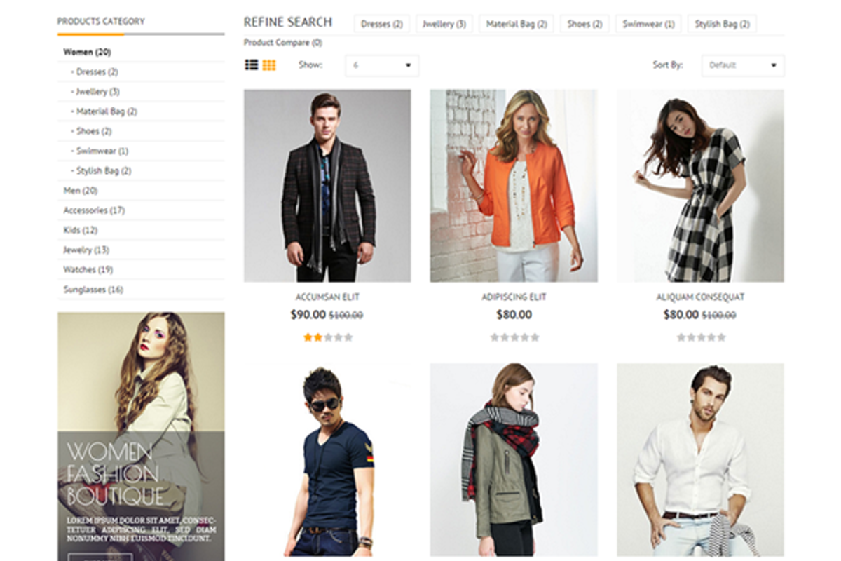 Multipurpose Fashion Store Theme, a Websites & App Template by MultipurposeThemes (Photo 2 of 3)