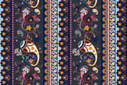 Boho Art Vector Seamless Pattern, a Pattern Graphic by Ania Illustration (Thumbnail 7 of 9)