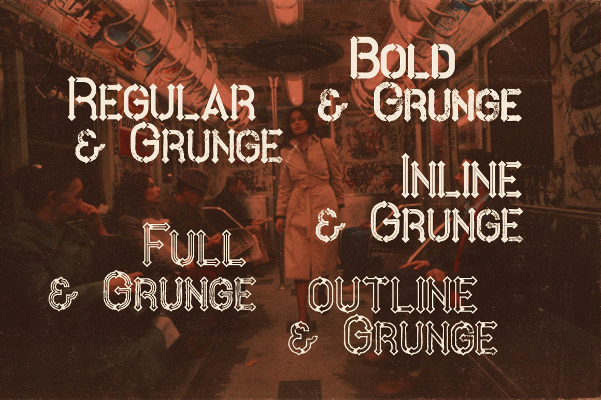 Metro - 10 Fonts Family preview 2