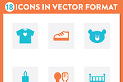 BABY CHILD KIDS ICON SET, an Icon by athadi (Thumbnail 2 of 2)