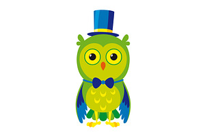 A pixel art illustration of an owl, a Technology Illustration by the8monkey
