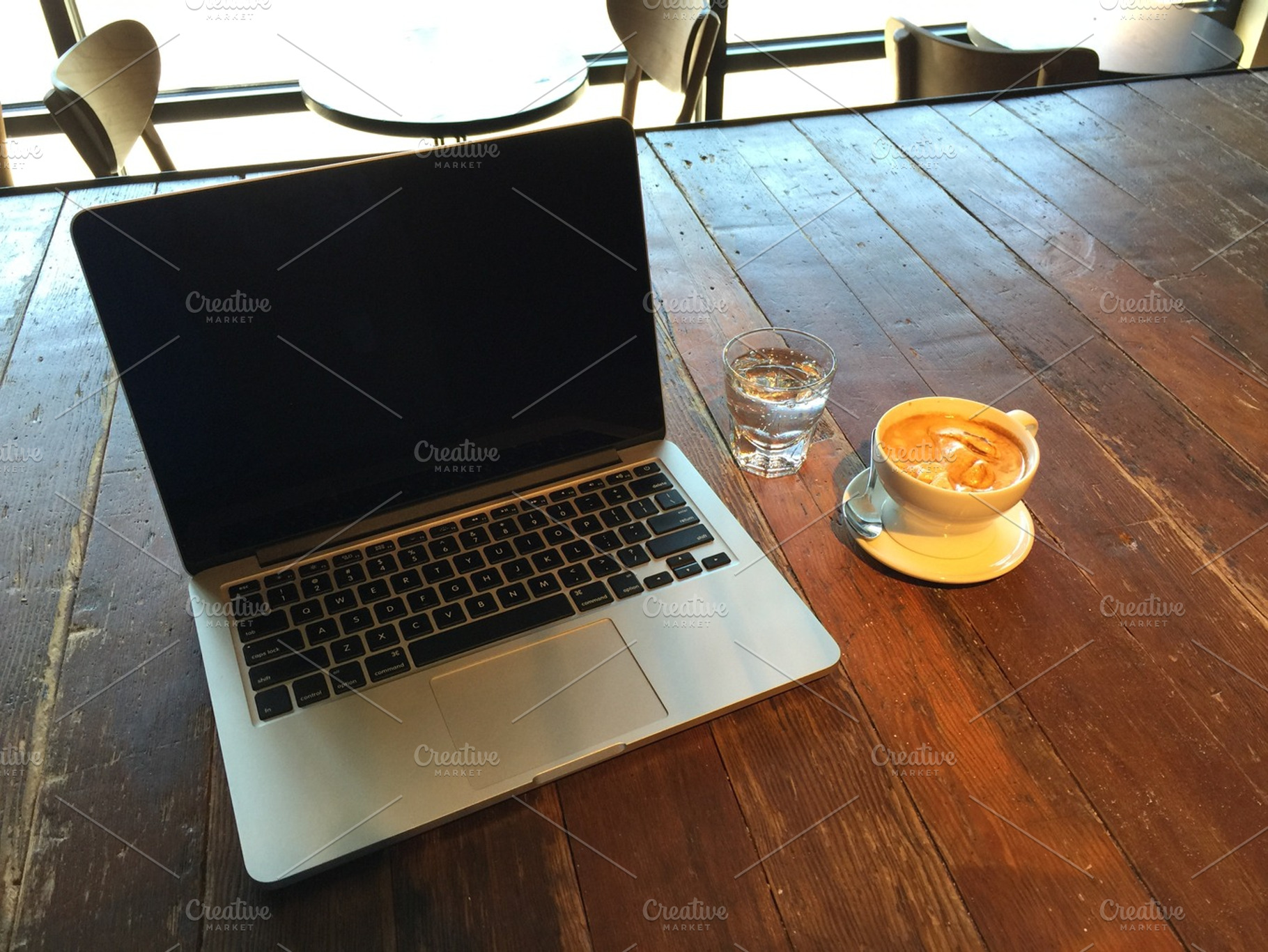 Coffe and Laptop UI Placeholder, a Business Photo by Amazing Photography