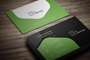 Creative Green Business Card, a Business Card Template by bouncy (Thumbnail 2 of 3)