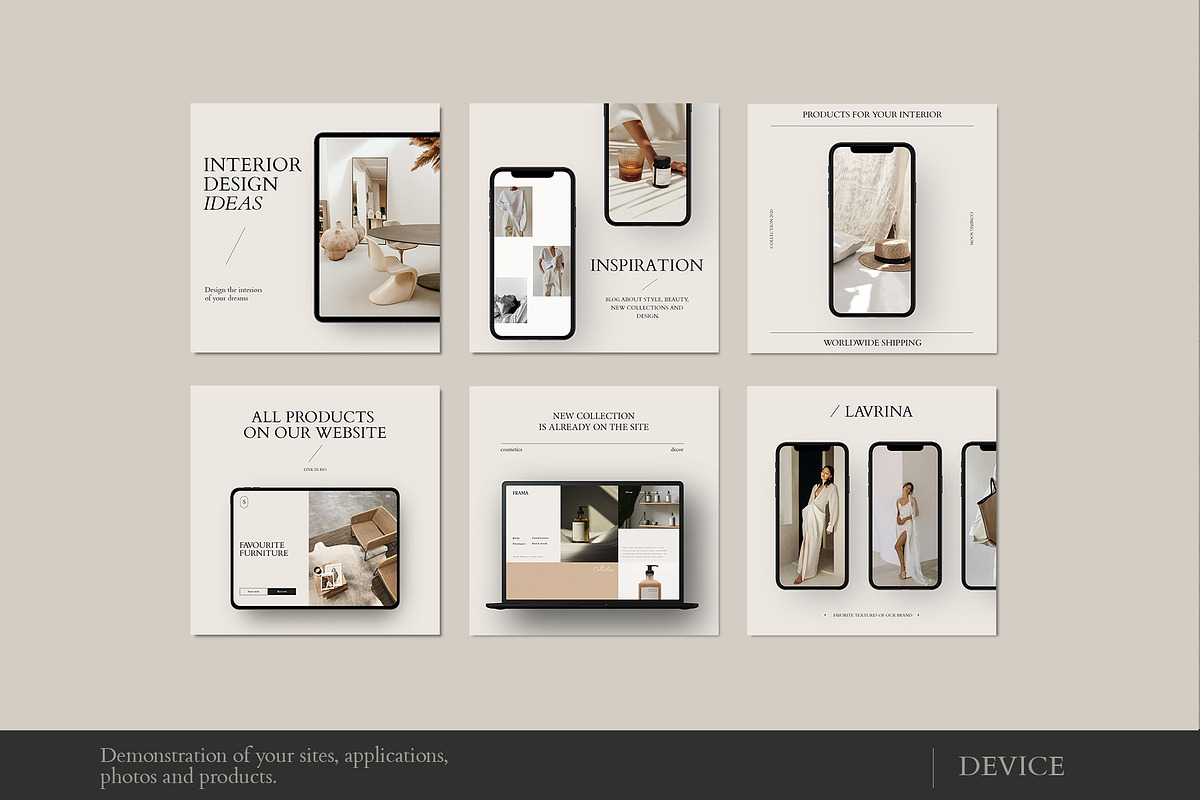 CANVA & PS / 80 Inst Creator, a Social Media Template by Simple có (Photo 7 of 10)