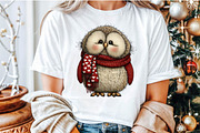 Whimsical Valentine Day Owl Clipart, an Illustration by Sublimation Artist (Thumbnail 5 of 6)