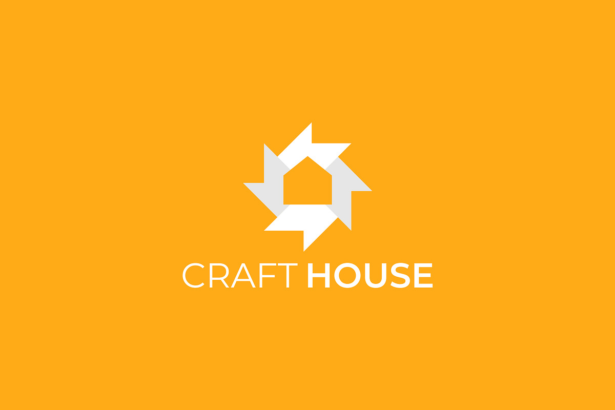 Craft and Art House Logo Concept, a Branding & Logo Template by Signatoro (Photo 3 of 3)