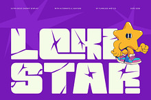 Lokistar - Bold Chunky Display Font