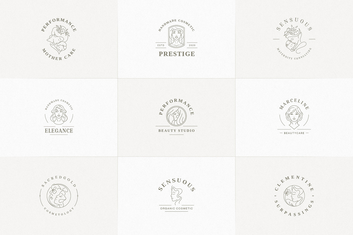 36 Elegant Logo Templates | Canva, a Branding & Logo Template by Vasya Kobelev (Photo 3 of 10)
