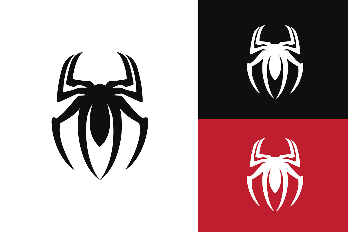 Spider Man Insect Arthropod logo, a Branding & Logo Template by funpixel