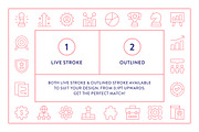 Goals & Strategy Icons, an Outline Icon by Made by Made (Thumbnail 4 of 8)
