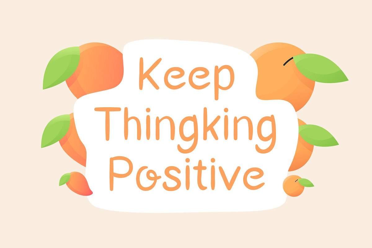Orange Mango | Cute Handwritten, a Sans Serif Font by Lightsense (Photo 2 of 12)