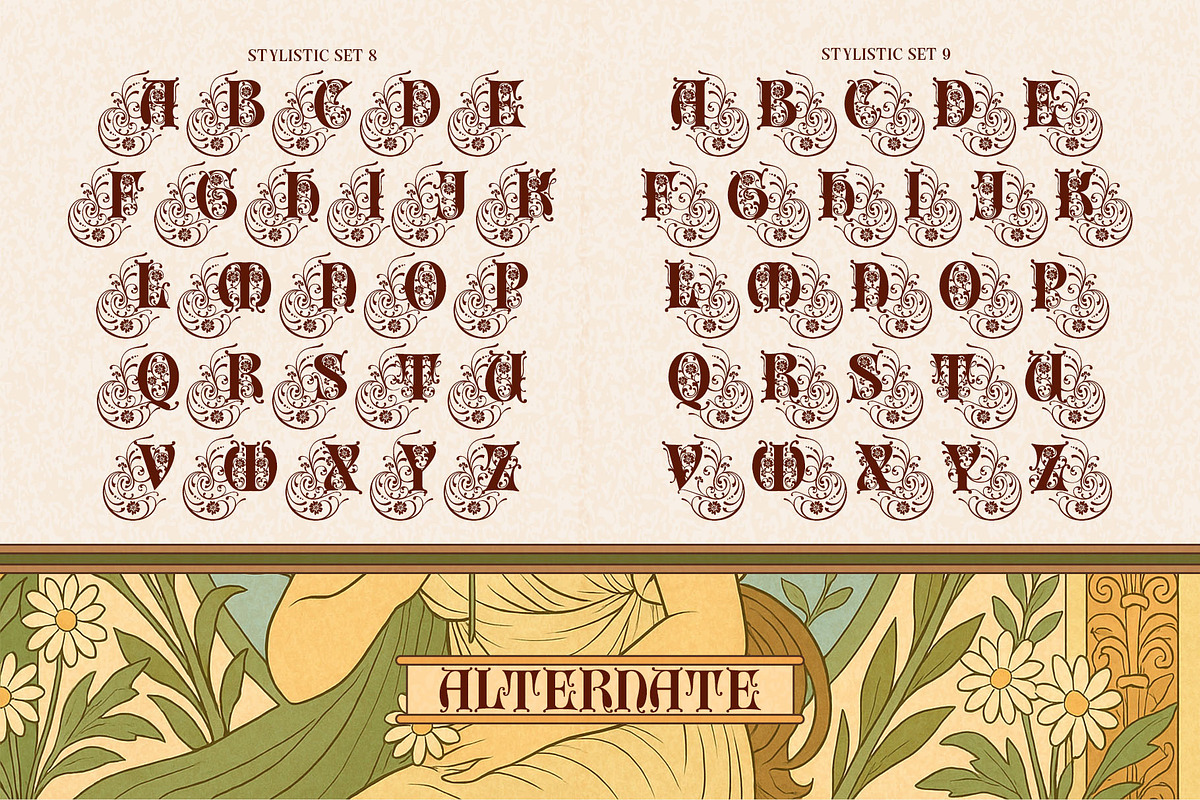 Grand Malon Typeface, a Serif Font by alit design (Photo 10 of 17)
