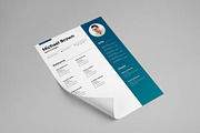 Minimalist Resume and Cover Letter, a Resume Template by PixelStudio (Thumbnail 4 of 5)