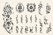 Floral Lace Frames & Ornament Bundle, an Object Graphic by Christine Krahl (Thumbnail 11 of 24)