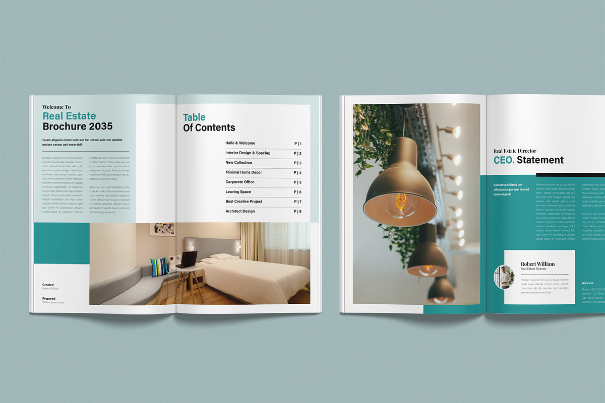 Real Estate Magazine Brochure, a Brochure Template by NorthPeak (Photo 3 of 8)