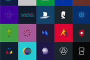 100 Logotypes & symbols bundle, a Branding & Logo Template by Srg® (Thumbnail 8 of 9)