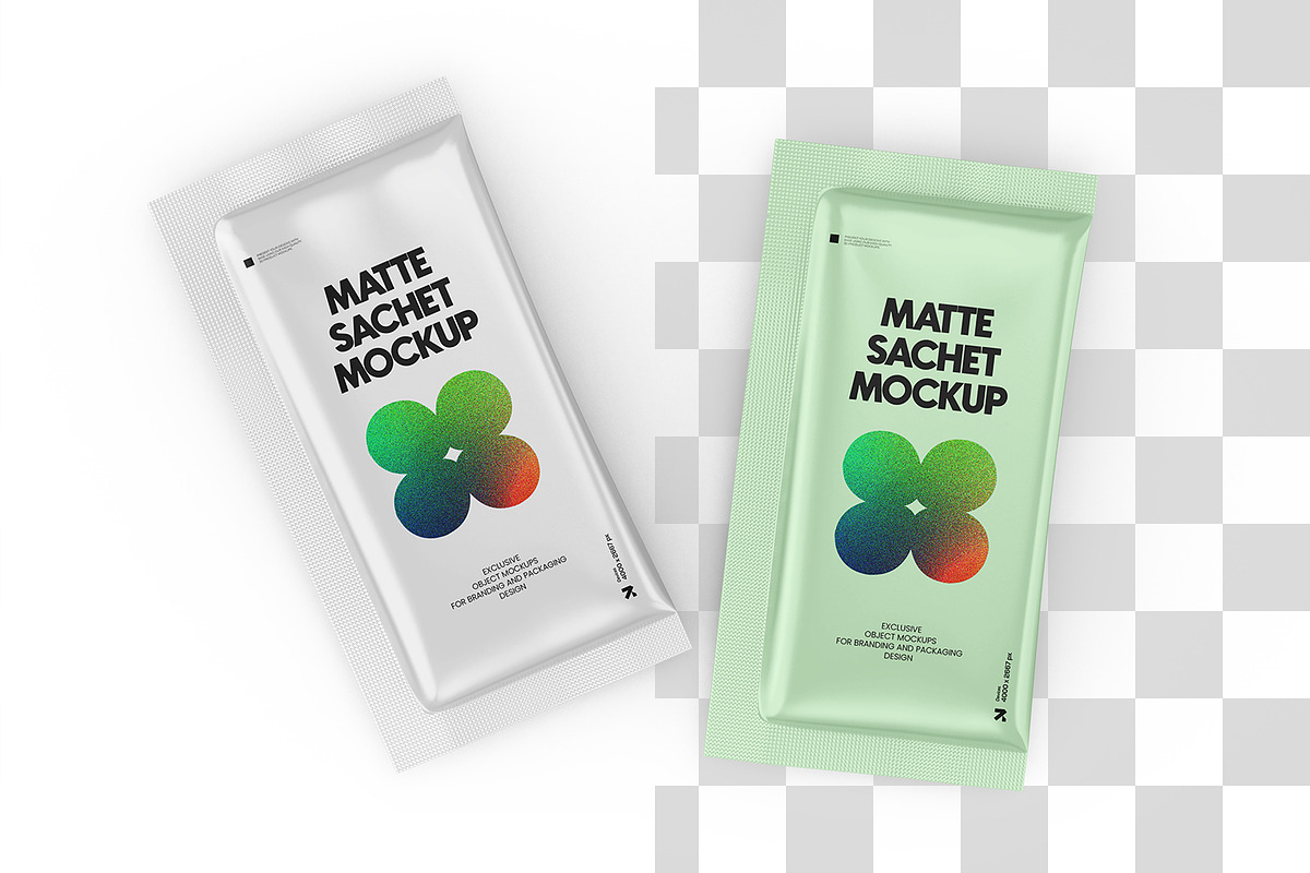 Sachet PSD Mockup, a Packaging Mockup by Ram Studio LLC (Photo 4 of 14)