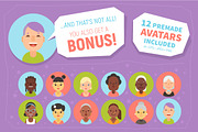 Women Characters Avatar Constructor, an Icon by Yuzach (Thumbnail 4 of 4)