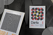Framed Poster Mockup on Sofa, an Advertising Mockup by Mocktopia (Thumbnail 4 of 12)