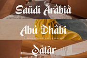 50% Syamsiah Arabic Font, a Script Font by Four Lines Std. (Thumbnail 5 of 11)