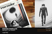 Movie Poster Print A3 format, a Poster Template by Maioriz Shop (Thumbnail 2 of 3)
