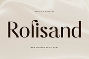 Rolisand New Modern Serif Font, a Serif Font by Storytype Studio (Thumbnail 1 of 15)