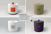 Round Pull Box Packaging Mockup, a Packaging Mockup by INCDesign (Thumbnail 6 of 8)