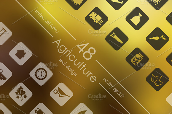 48 Agriculture Icons