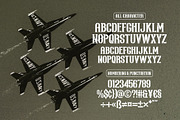 Northas - Vintage Stencil, a Font by Arterfak Project (Thumbnail 6 of 11)