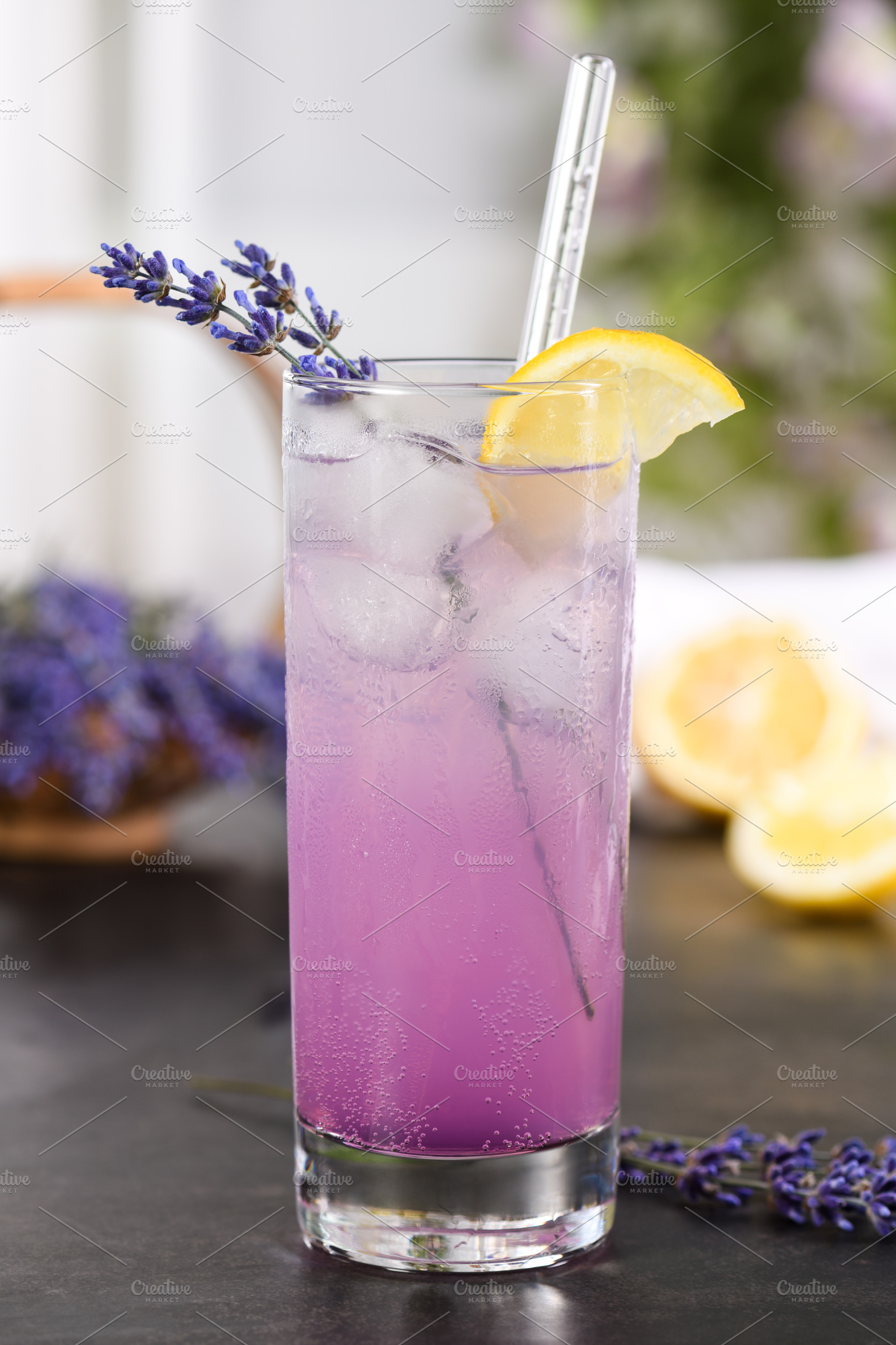 Homemade Lavender Lemonade, a Food & Drink Photo by Apolonia
