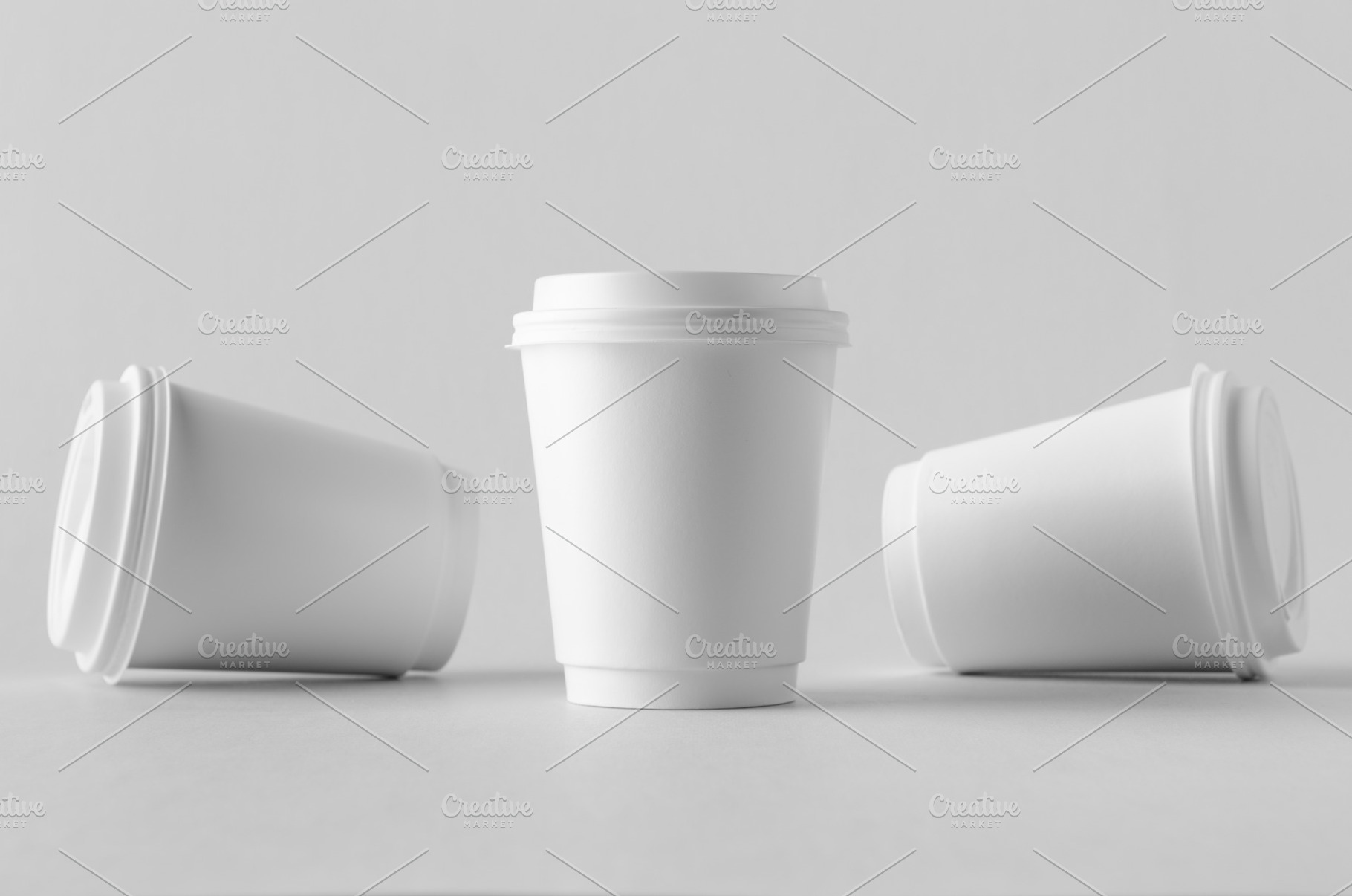 Double wall coffee cup mockup JPEG, a Food & Drink Photo by Shablon