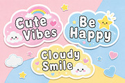 Kawaii Cloud, a Slab Serif Font by Wow Magic (Thumbnail 4 of 4)